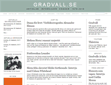 Tablet Screenshot of gradvall.se